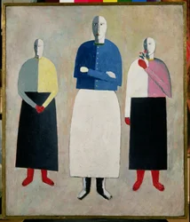 Tre små flickor, 1928-32